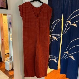 Ace & Jig skye jumpsuit in Russet M